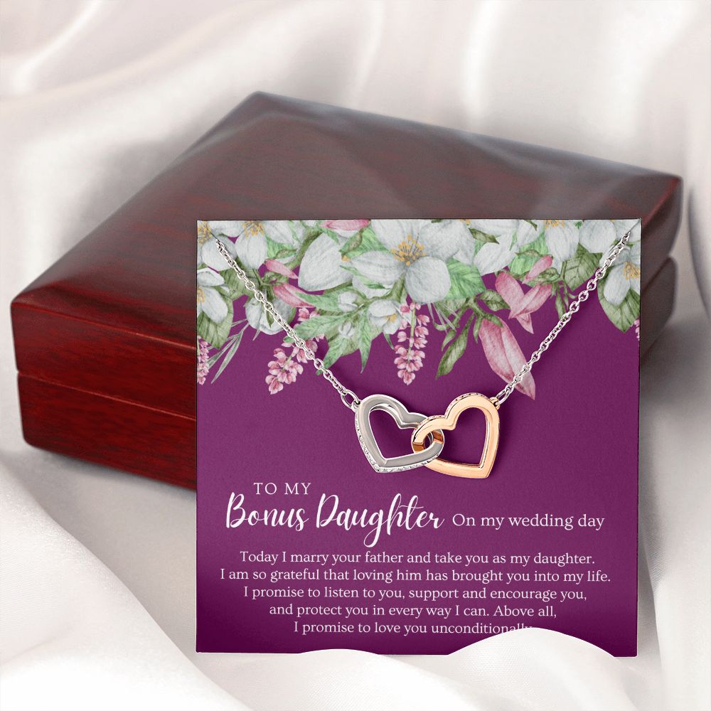Stepdaughter Wedding Gift | Promise Necklace 0634T2