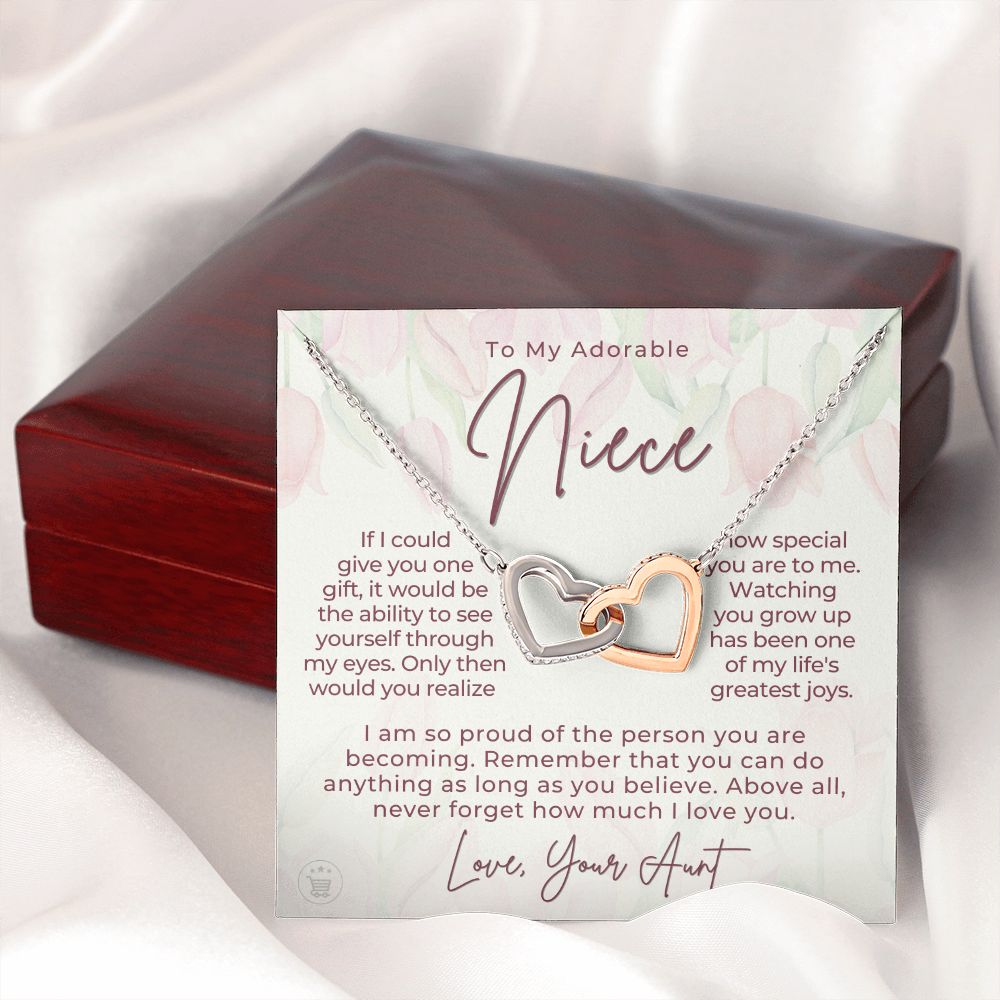 Niece Gift From Aunt | My Love Necklace 0628T6