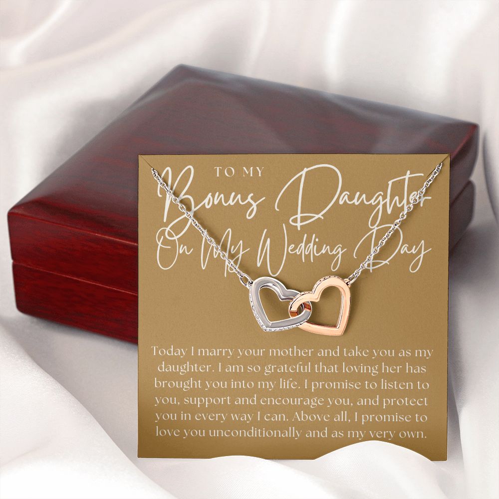 Stepdaughter Wedding Gift | Promise Necklace 0633T7