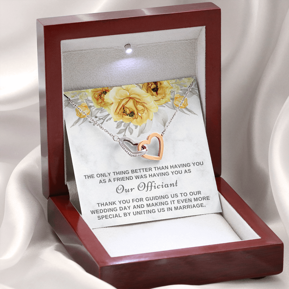 Officiant Proposal Gift | Having You Necklace 0588T1