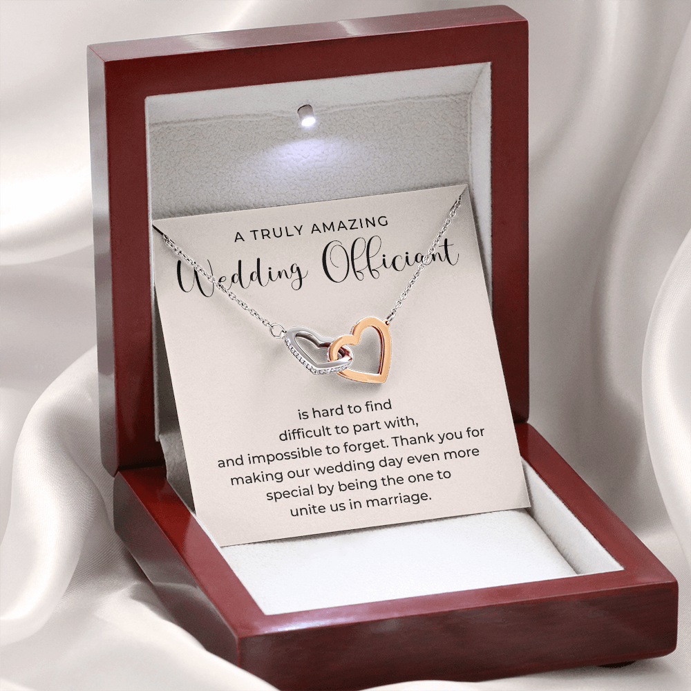 Officiant Proposal Gift | The One Necklace 0586T6