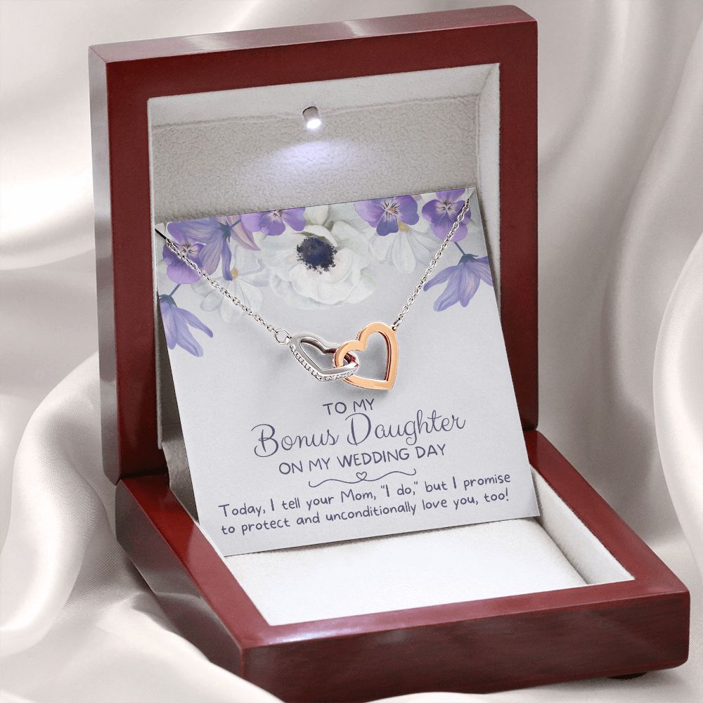 Stepdaughter Wedding Gift | Promise Necklace 0639T6