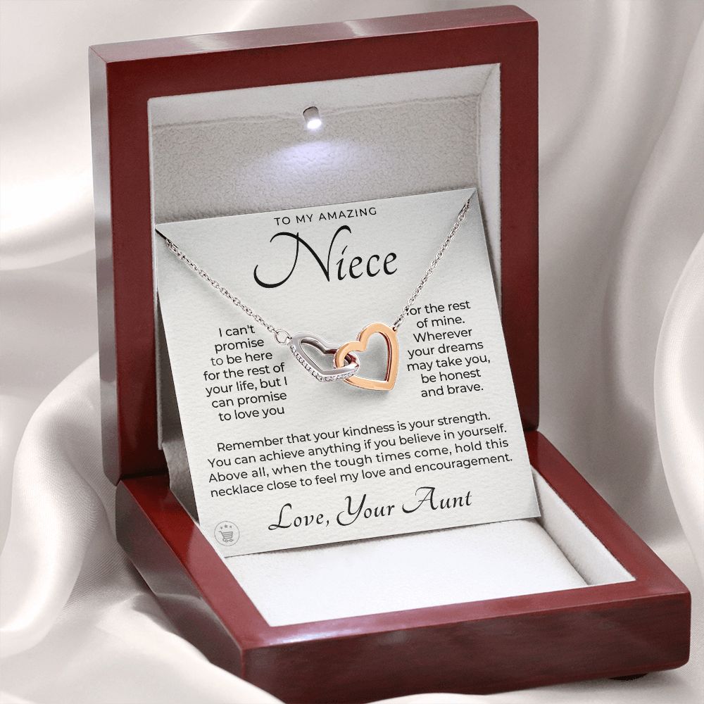 Niece Gift From Aunt | My Promise Necklace 0630T5