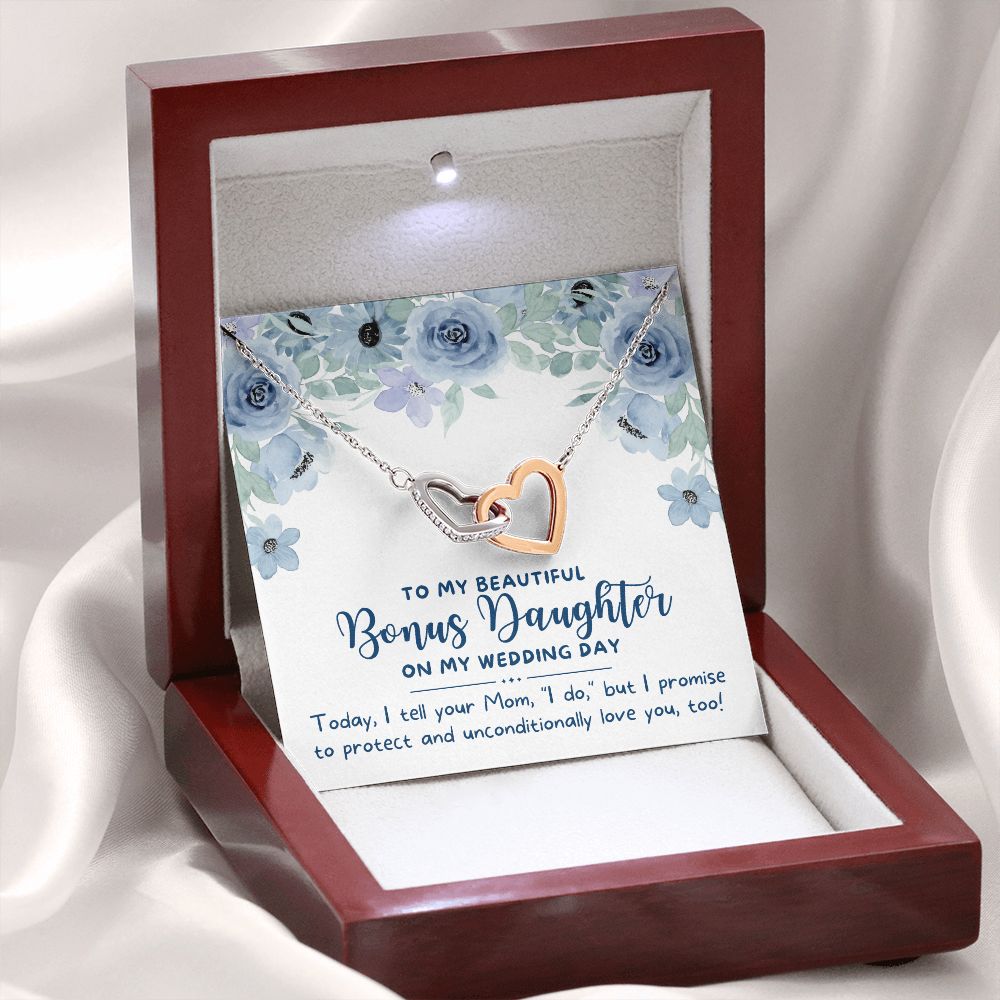 Stepdaughter Wedding Gift | Promise Necklace 0639T4