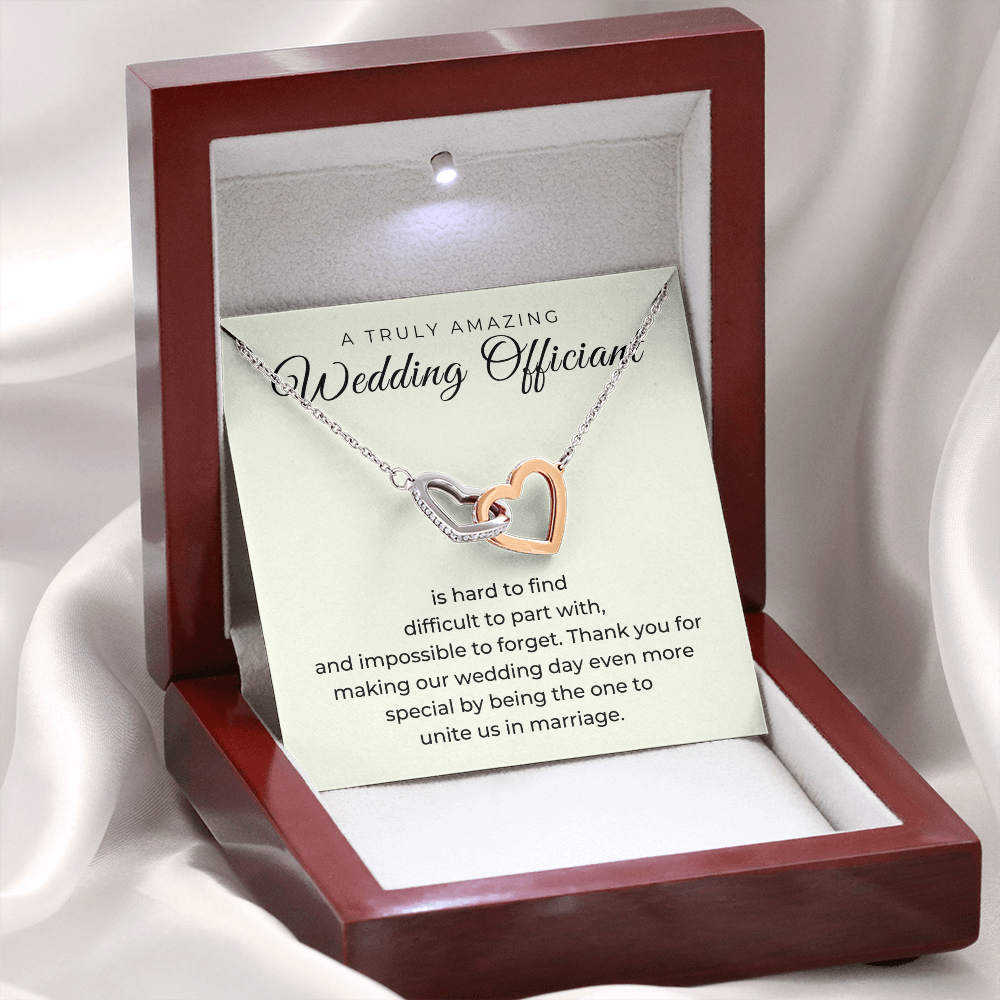 Officiant Proposal Gift | The One Necklace 0586T7
