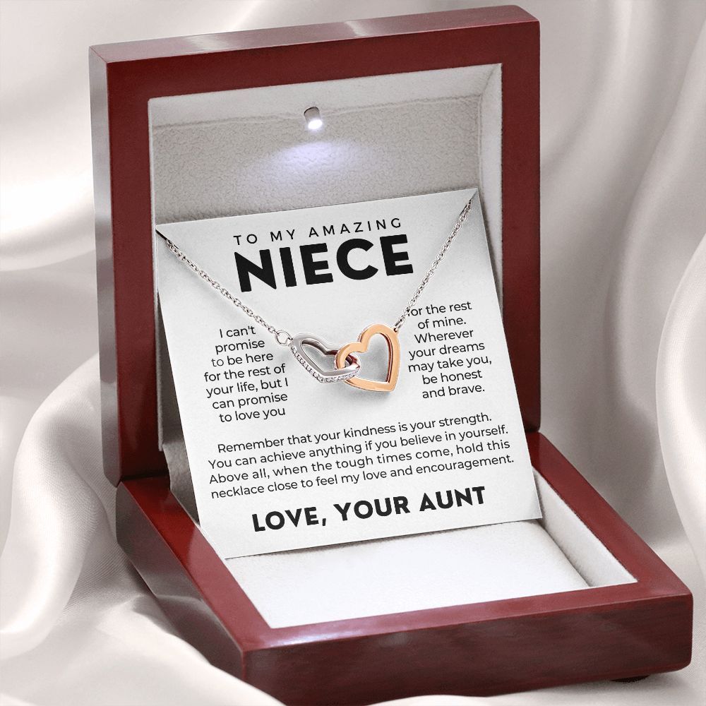Niece Gift From Aunt | My Promise Necklace 0630T9