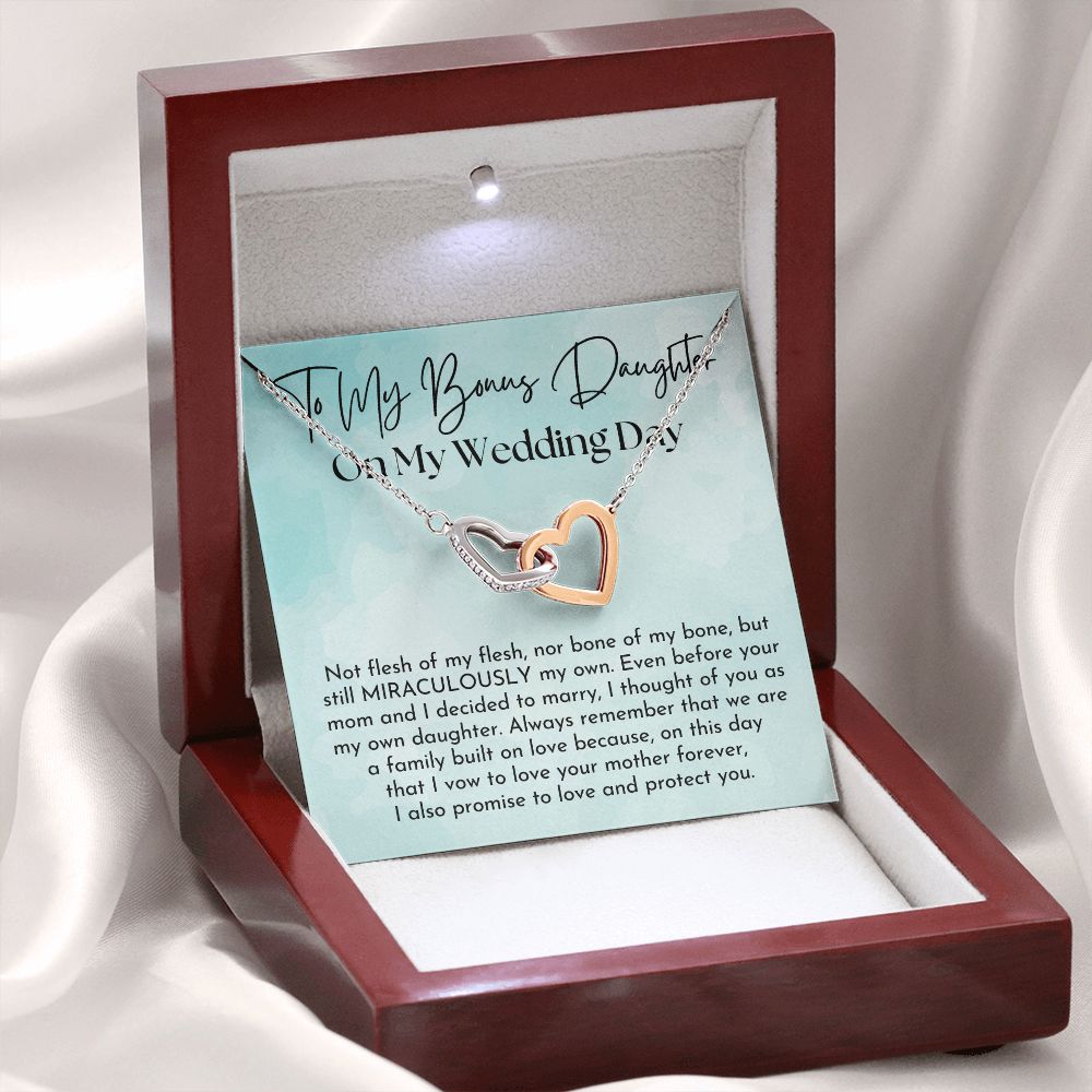 Stepdaughter Wedding Gift | On This Day Necklace 0638T7