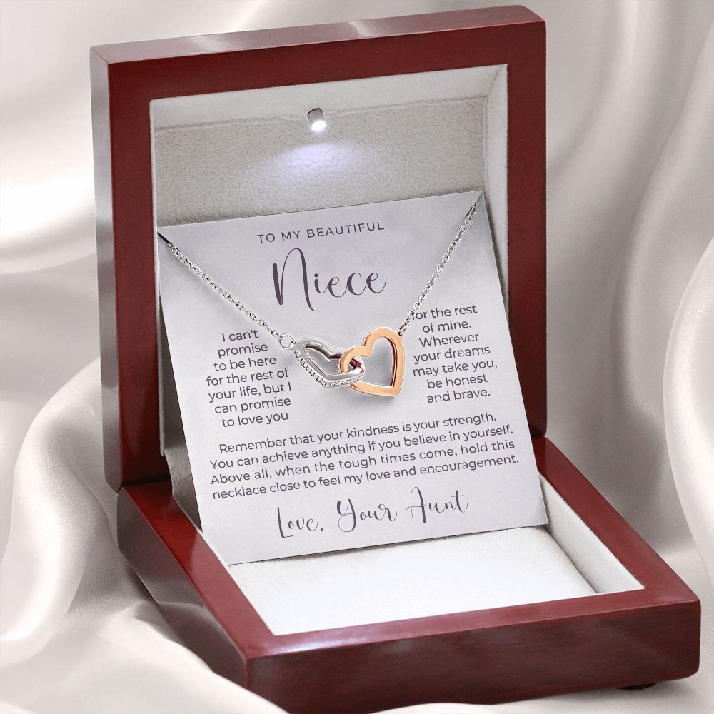 Niece Gift From Aunt | My Promise Necklace 0630T17