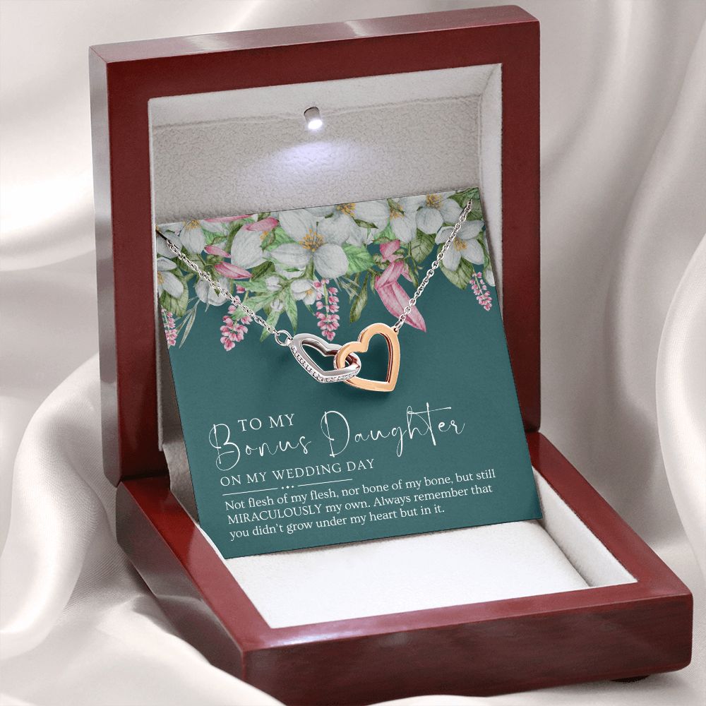 Stepdaughter Wedding Gift | In My Heart Necklace 0637T9