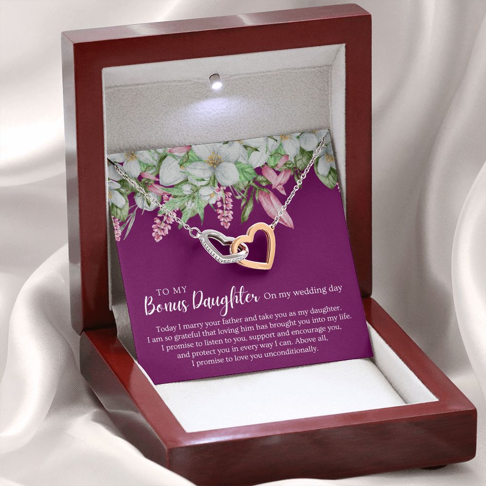 Stepdaughter Wedding Gift | Promise Necklace 0634T2