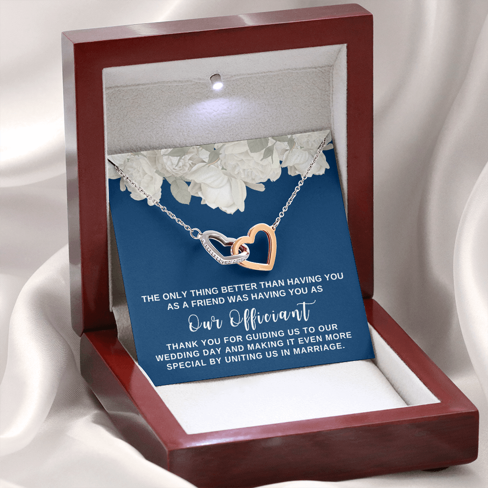 Officiant Proposal Gift | Having You Necklace 0588T3