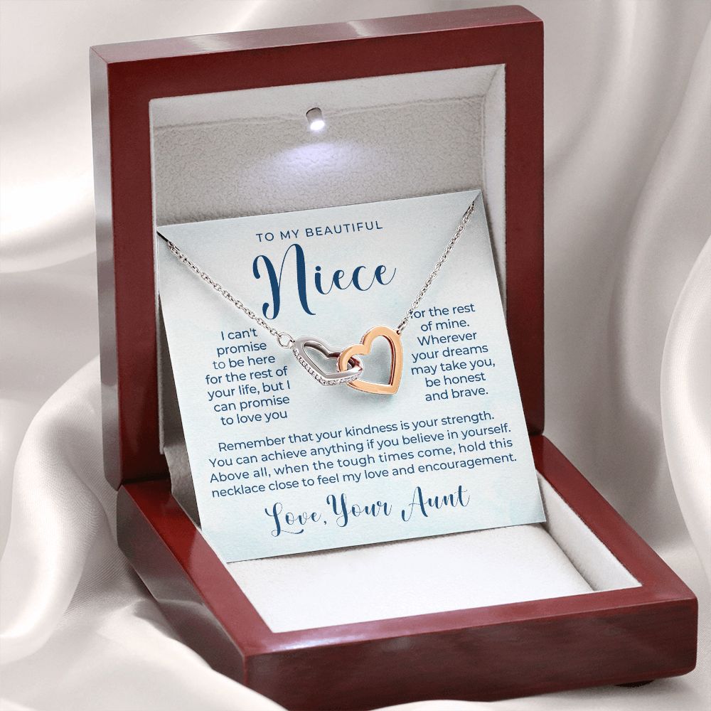 Niece Gift From Aunt | My Promise Necklace 0630T15