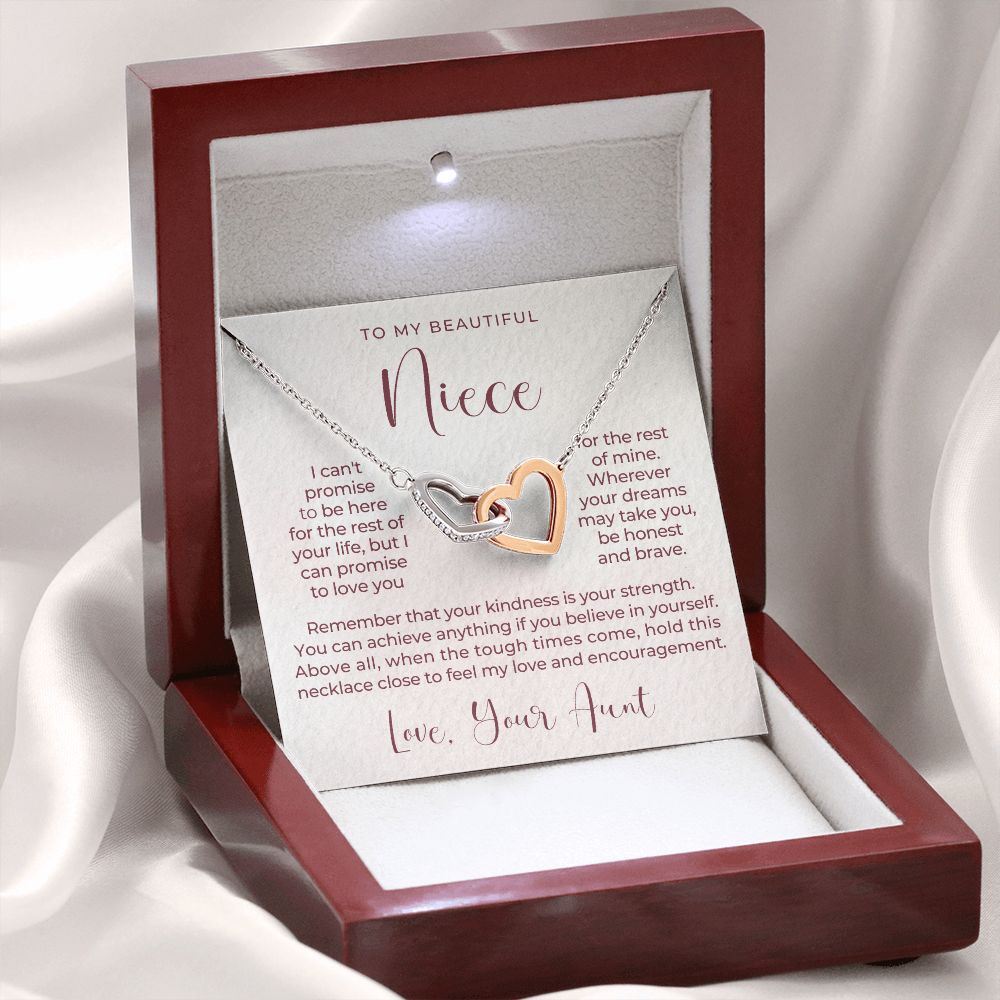 Niece Gift From Aunt | My Promise Necklace 0630T16