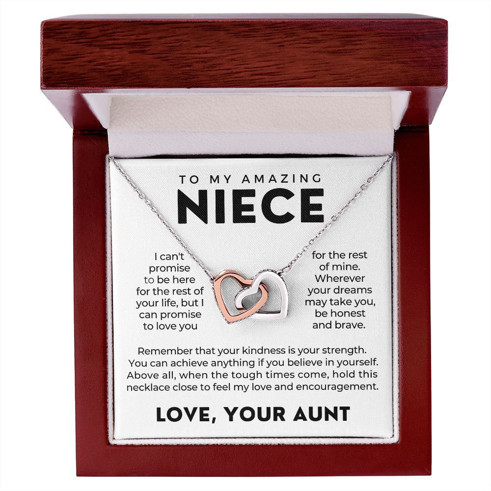 Niece Gift From Aunt | My Promise Necklace 0630T9