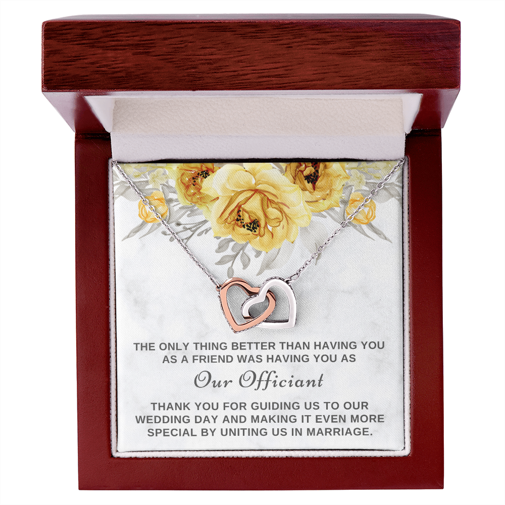 Officiant Proposal Gift | Having You Necklace 0588T1