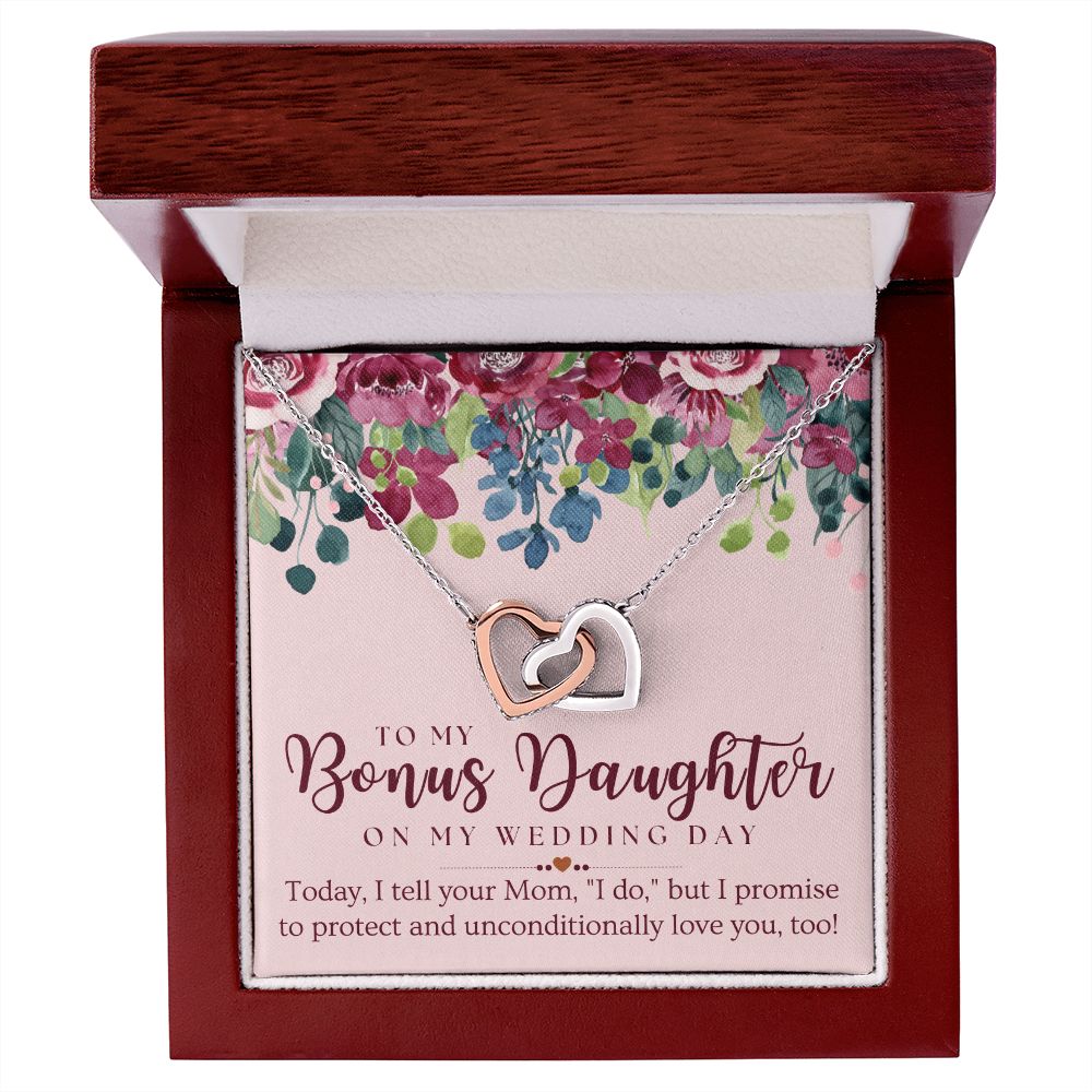 Stepdaughter Wedding Gift | Promise Necklace 0639T1