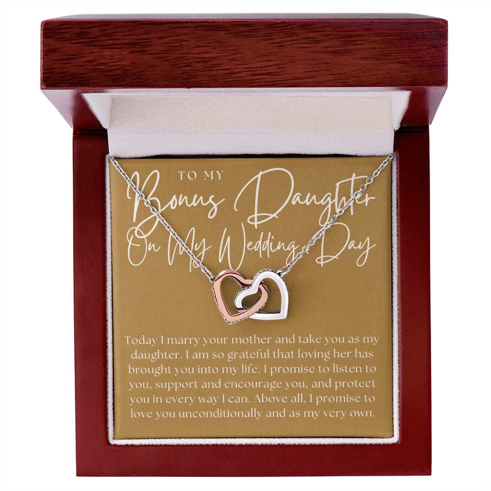 Stepdaughter Wedding Gift | Promise Necklace 0633T7