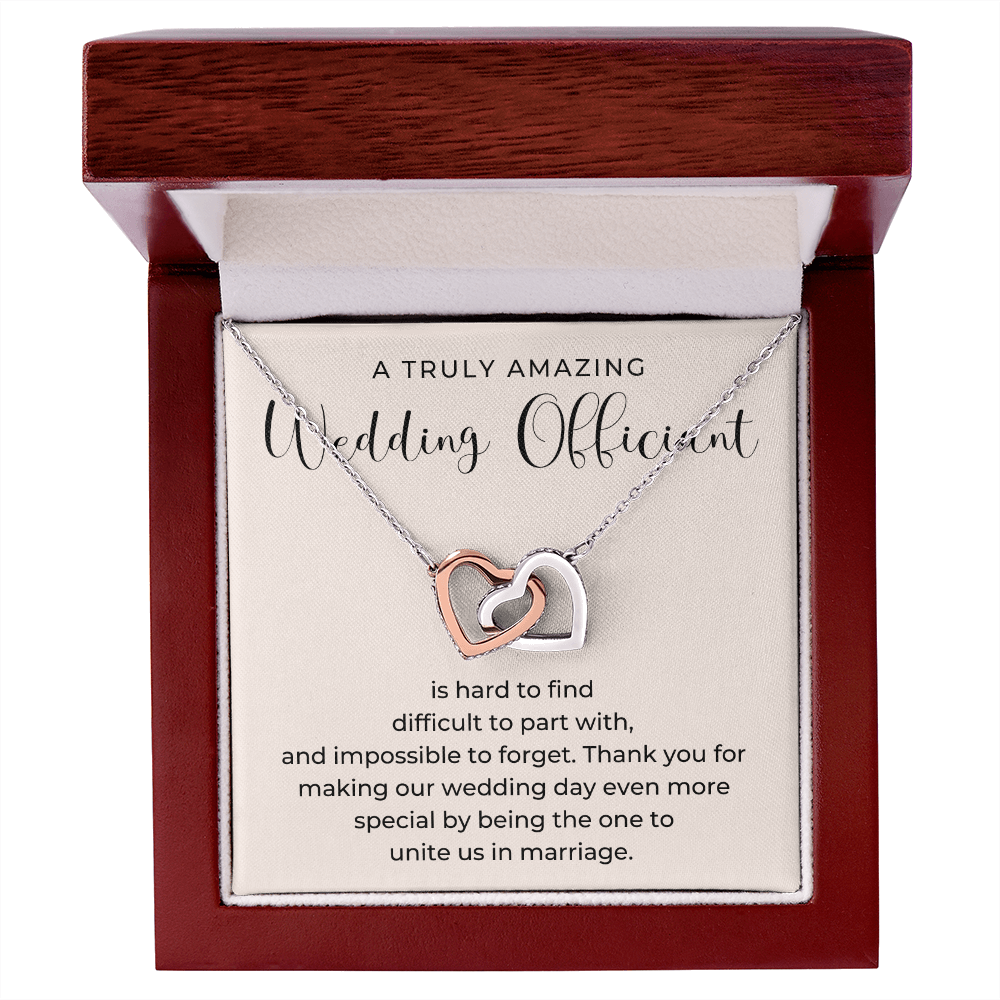 Officiant Proposal Gift | The One Necklace 0586T6