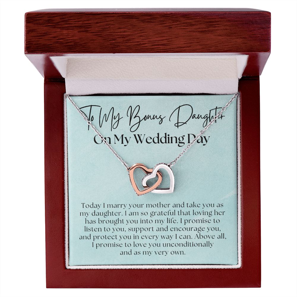 Stepdaughter Wedding Gift | Promise Necklace 0633T10