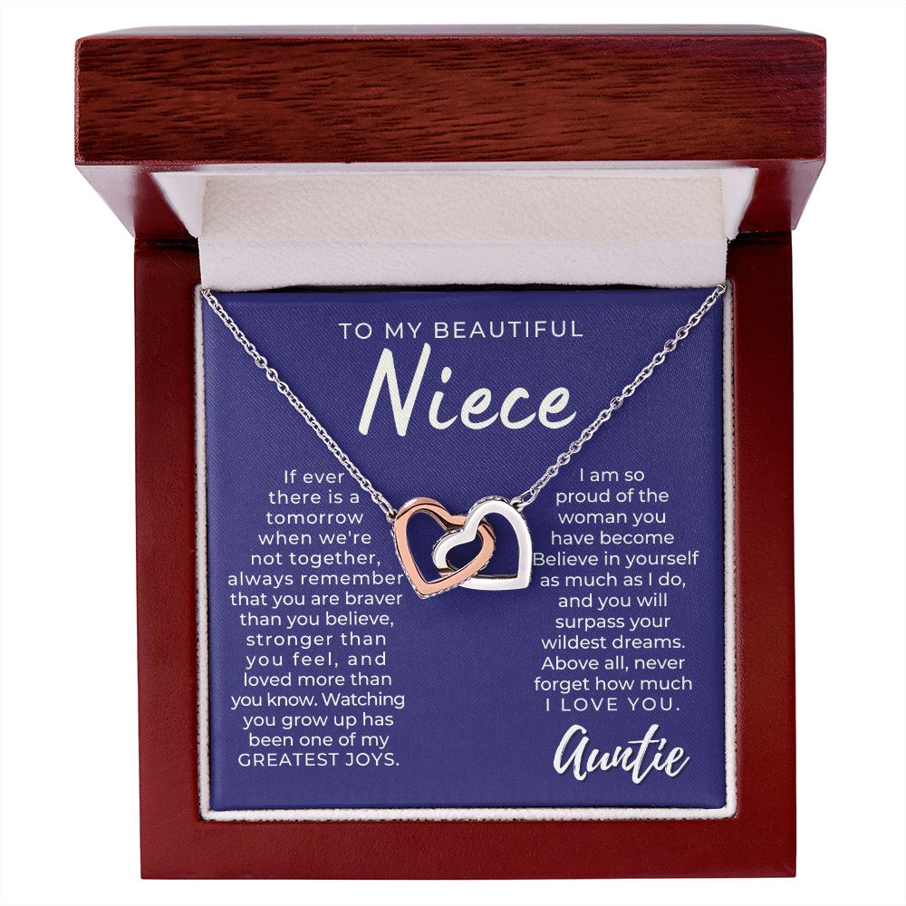 Niece Gift From Aunt | Greatest Joy Necklace 0629T10
