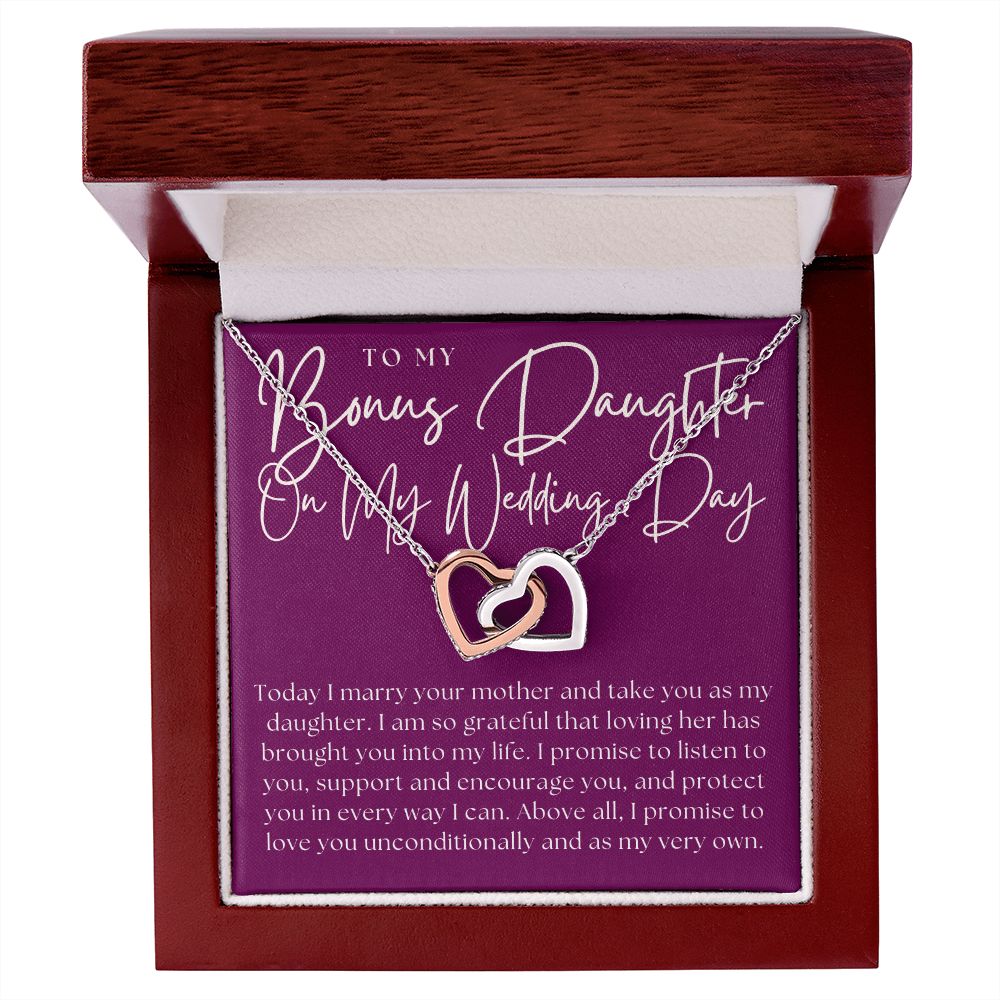 Stepdaughter Wedding Gift | Promise Necklace 0633T8