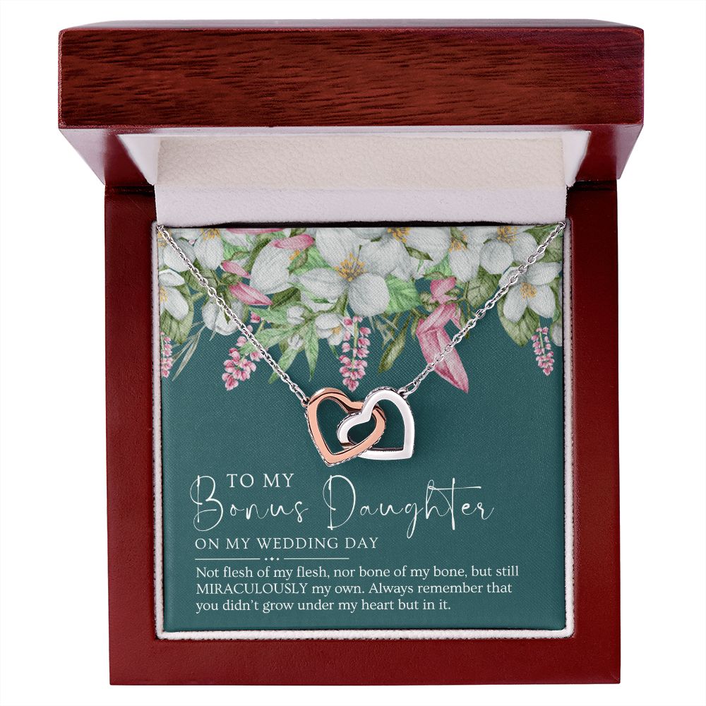Stepdaughter Wedding Gift | In My Heart Necklace 0637T9