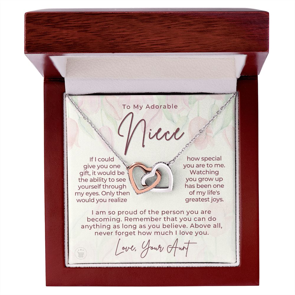 Niece Gift From Aunt | My Love Necklace 0628T6