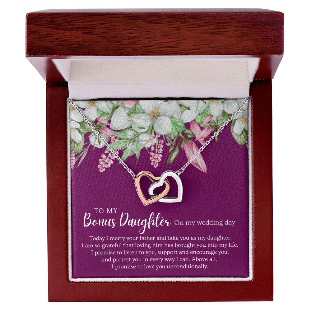 Stepdaughter Wedding Gift | Promise Necklace 0634T2