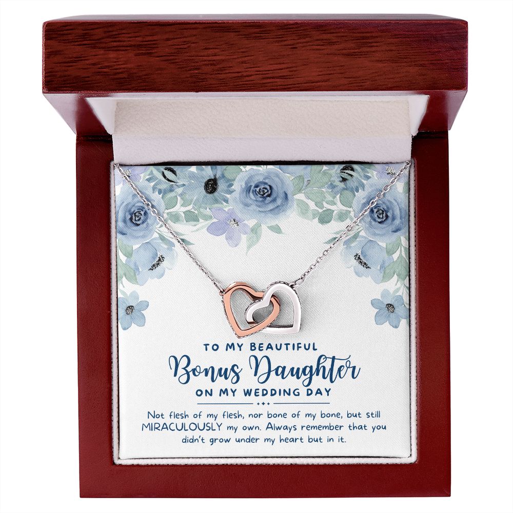 Stepdaughter Wedding Gift | In My Heart Necklace 0637T4