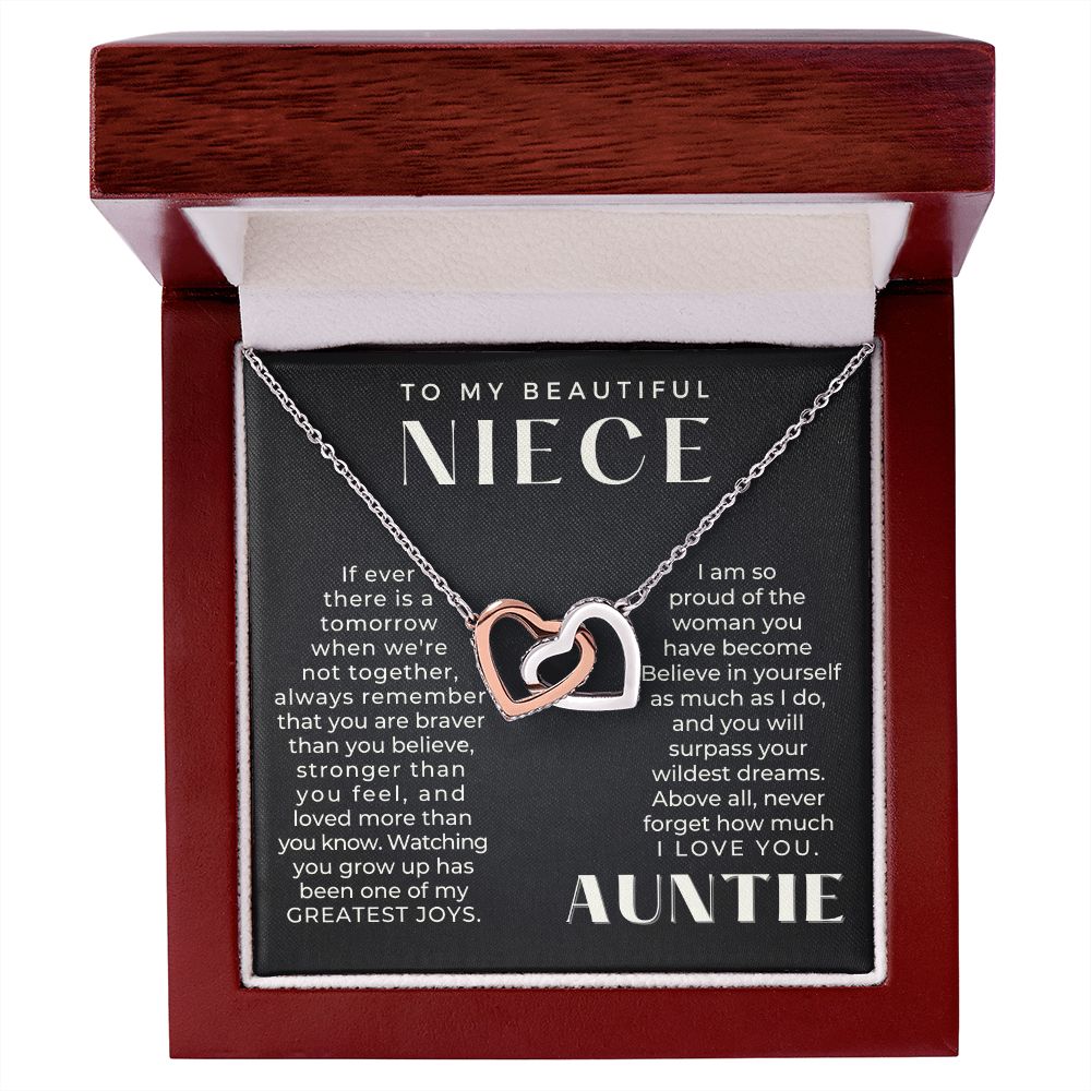 Niece Gift From Aunt | Greatest Joy Necklace 0629T8