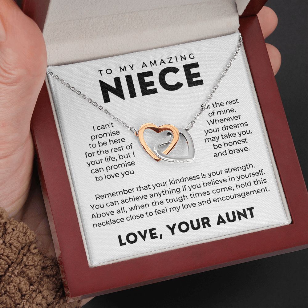 Niece Gift From Aunt | My Promise Necklace 0630T9