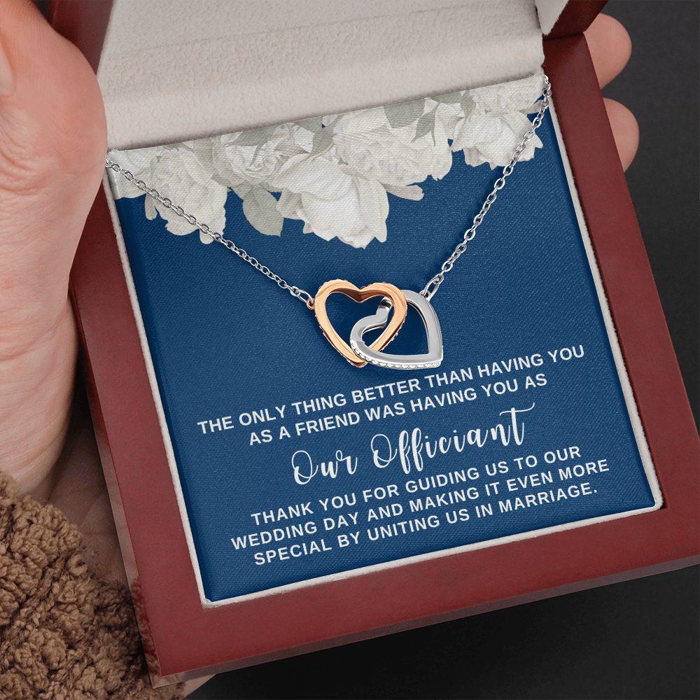 Officiant Proposal Gift | Having You Necklace 0588T3