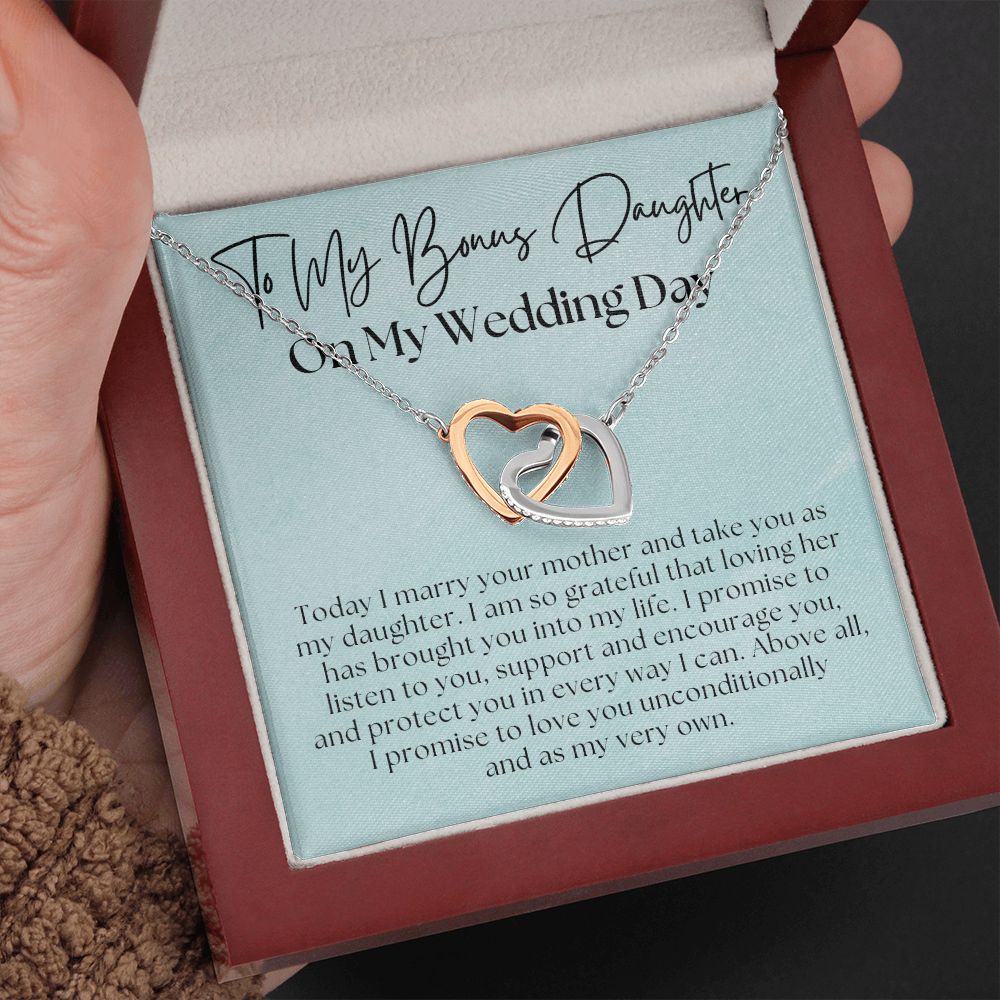 Stepdaughter Wedding Gift | Promise Necklace 0633T10
