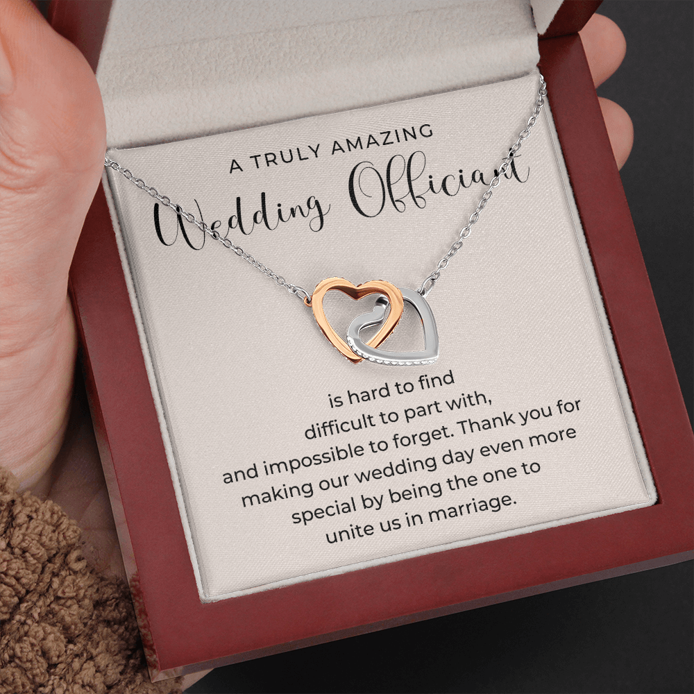 Officiant Proposal Gift | The One Necklace 0586T6