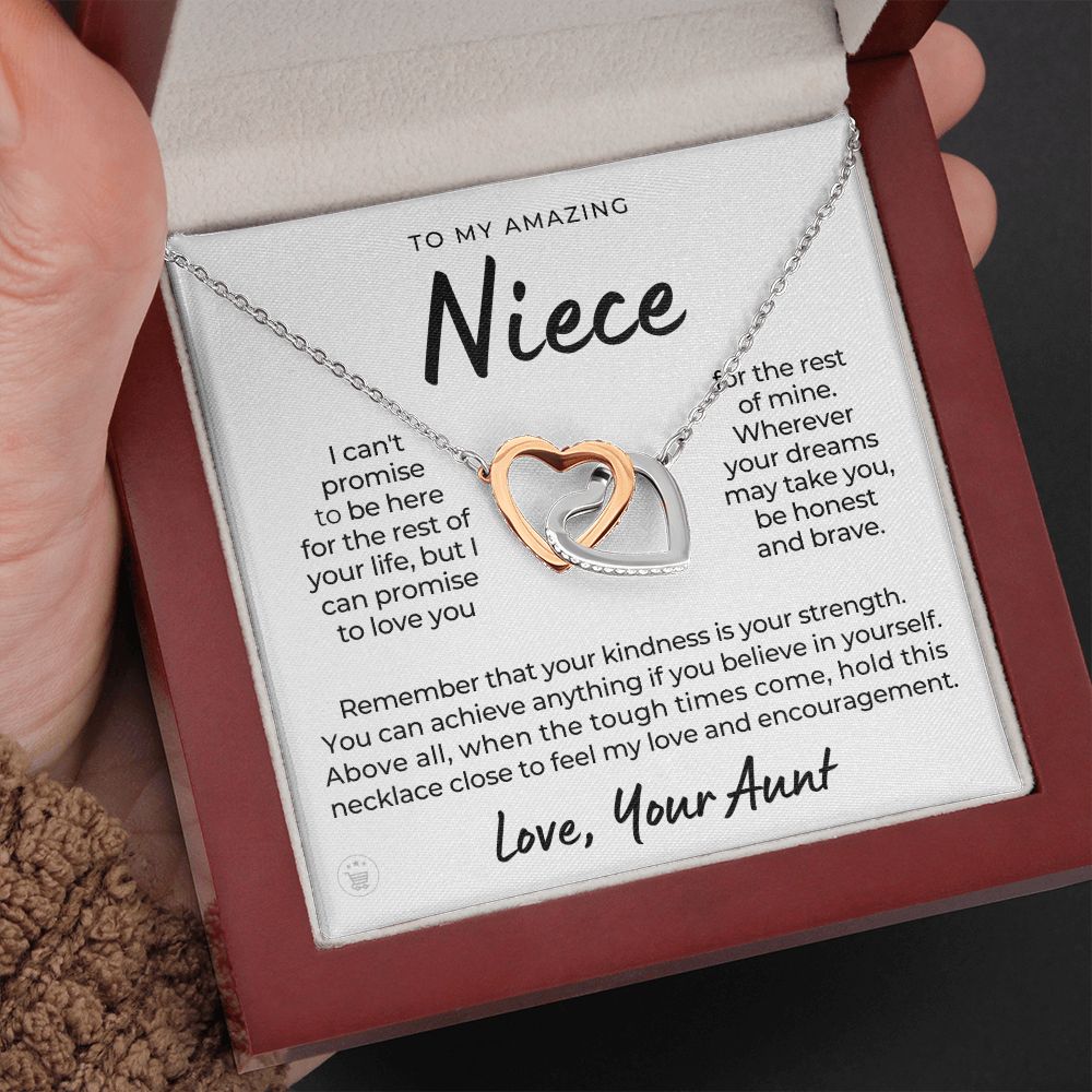 Niece Gift From Aunt | My Promise Necklace 0630T1