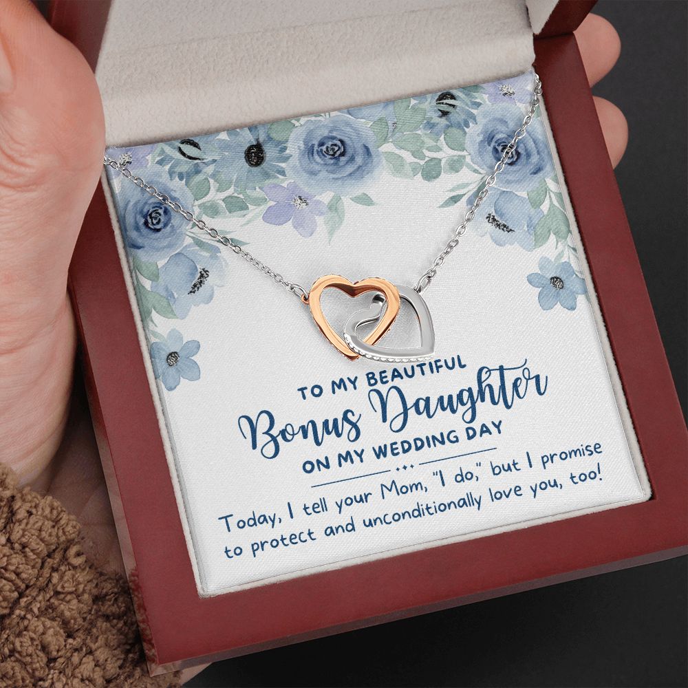 Stepdaughter Wedding Gift | Promise Necklace 0639T4