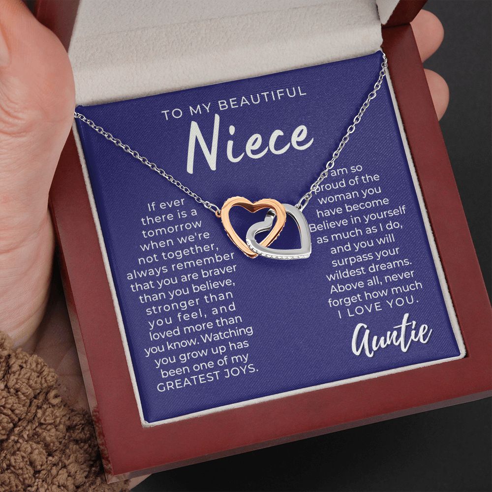 Niece Gift From Aunt | Greatest Joy Necklace 0629T10