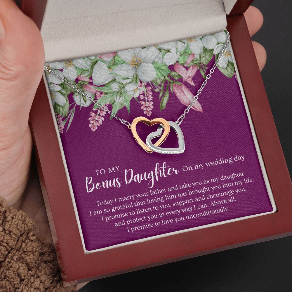 Stepdaughter Wedding Gift | Promise Necklace 0634T2