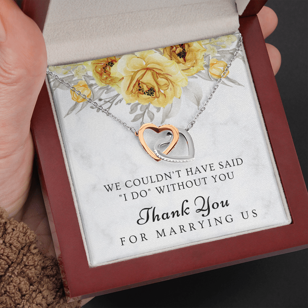 Officiant Gift | Thank You Necklace 0587T1