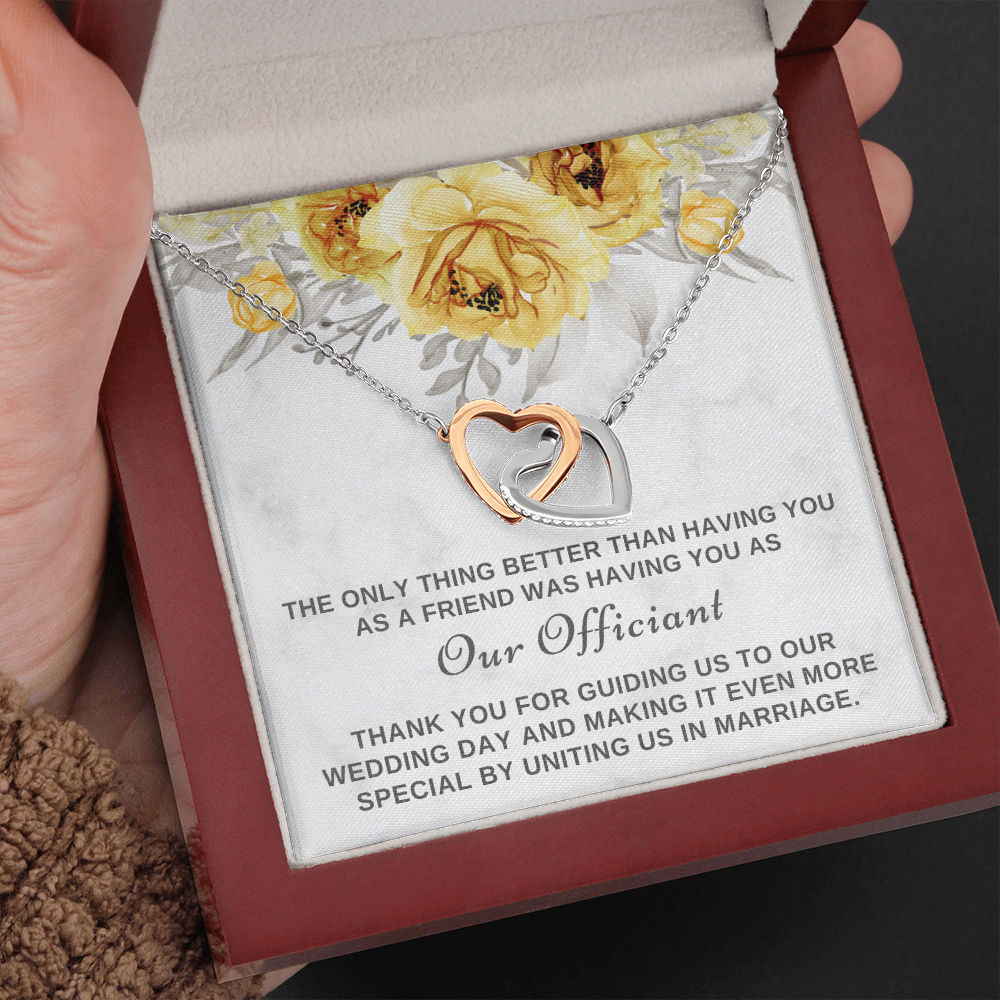 Officiant Proposal Gift | Having You Necklace 0588T1