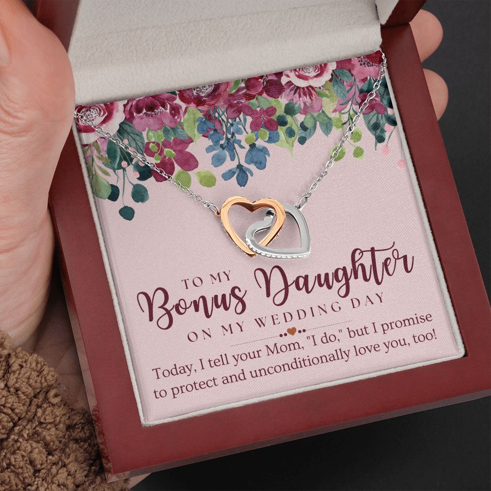 Stepdaughter Wedding Gift | Promise Necklace 0639T1