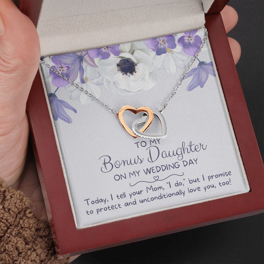Stepdaughter Wedding Gift | Promise Necklace 0639T6