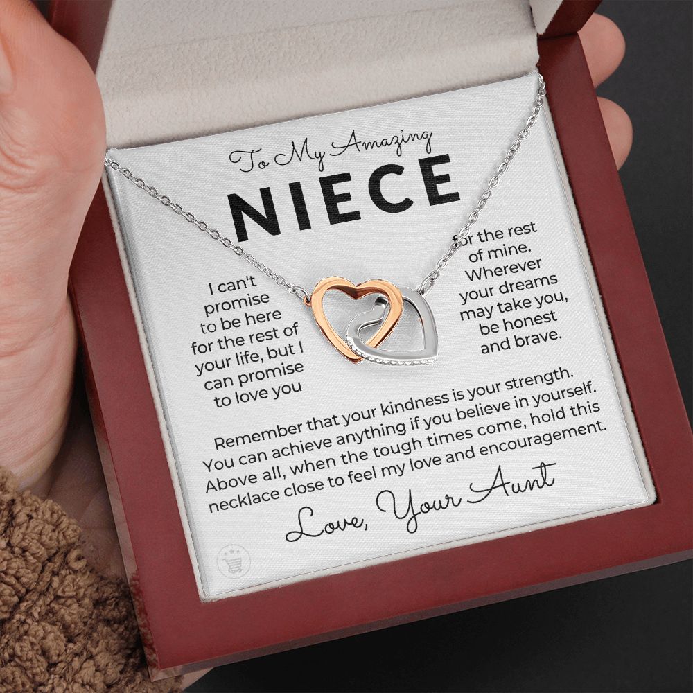 Niece Gift From Aunt | My Promise Necklace 0630T2