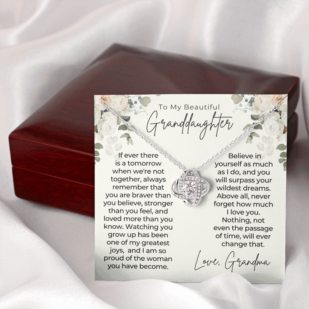 Granddaughter Gift | Believe Necklace 0547T9