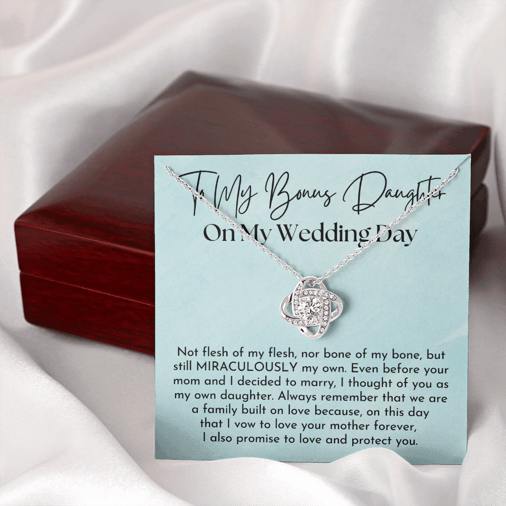 Stepdaughter Wedding Gift | On This Day Necklace 0555T6