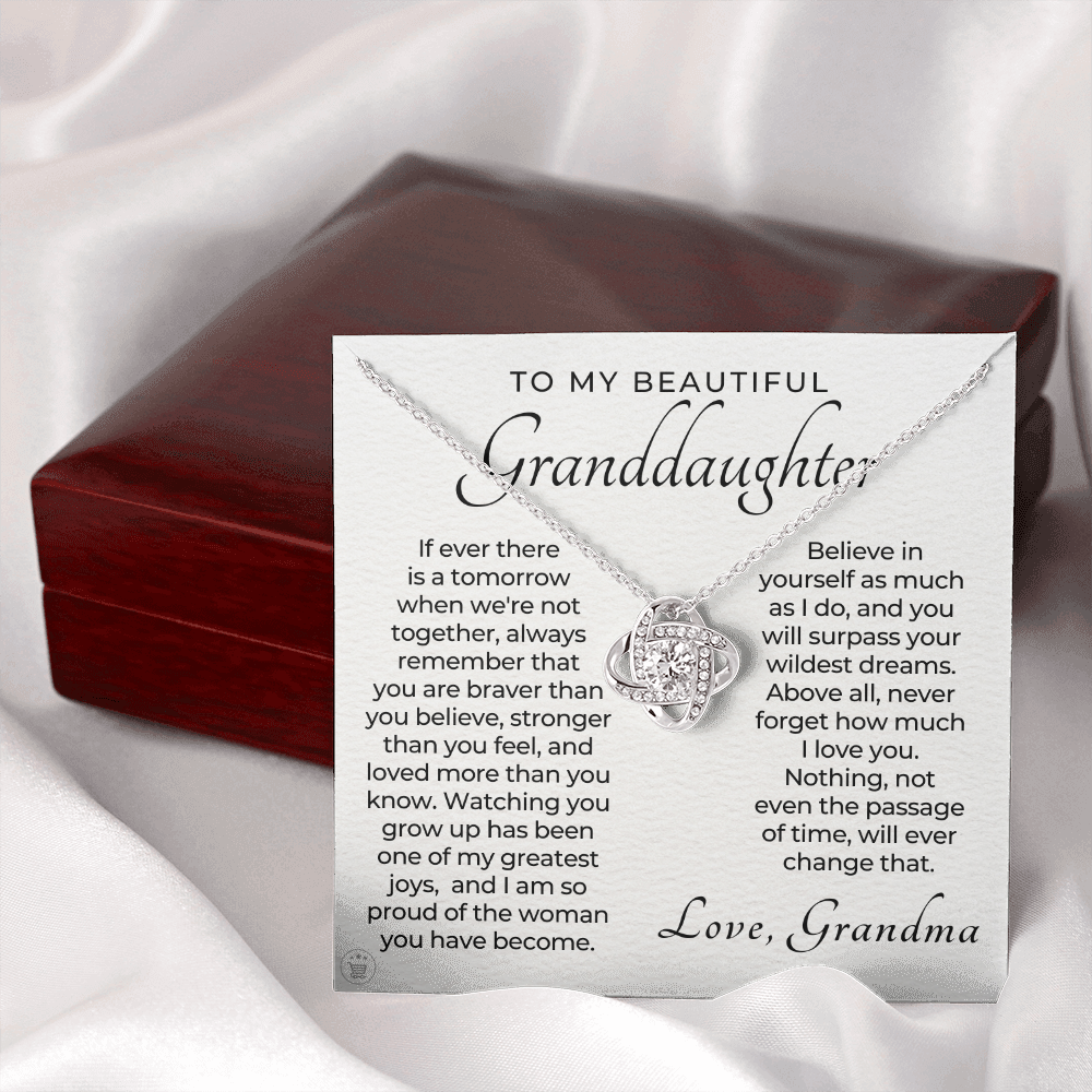 Granddaughter Gift | Believe Necklace 0547T8