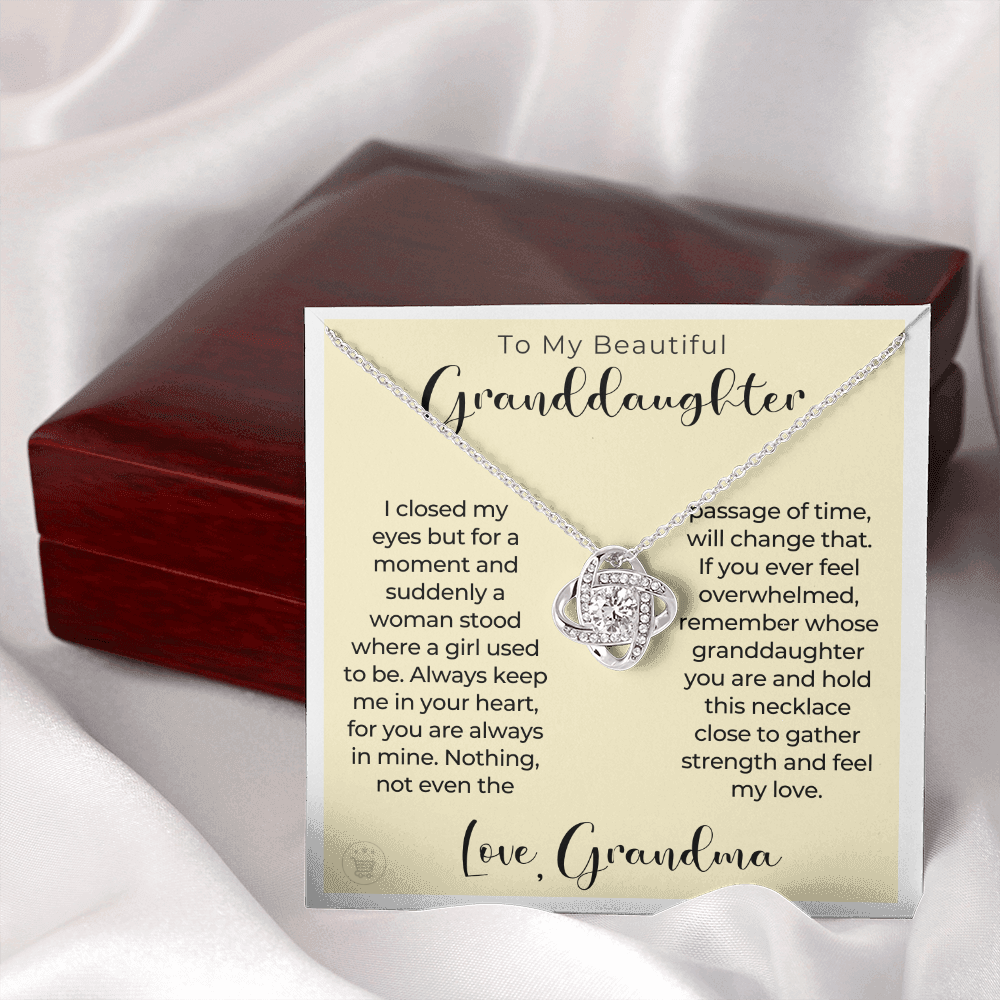 Granddaughter Gift | In My Heart Necklace 0544T5