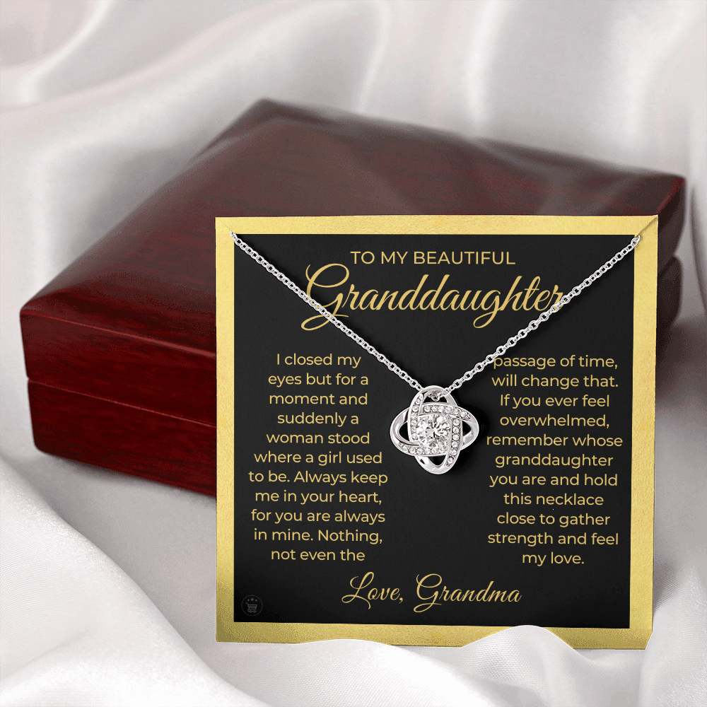 Granddaughter Gift | In My Heart Necklace 0544T15