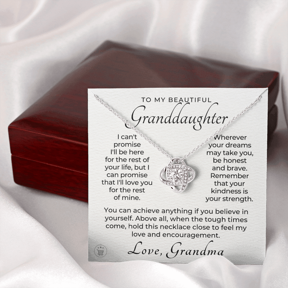 Granddaughter Gift | My Promise Necklace 0546T8