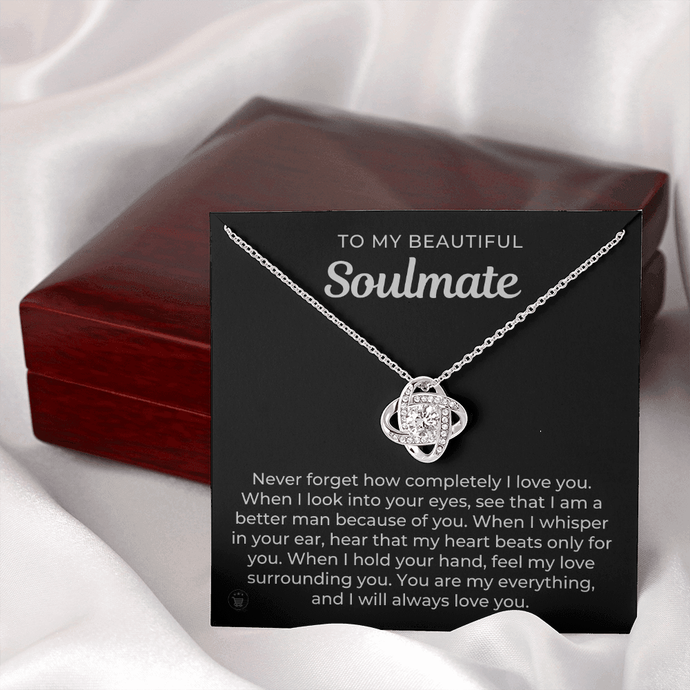 Gift For Wife, To My Soulmate | When I Necklace  0532T9